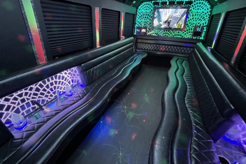 Arlington Limo Bus Interior
