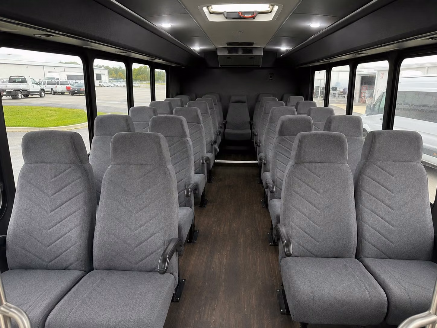 20 passenger minibus interior