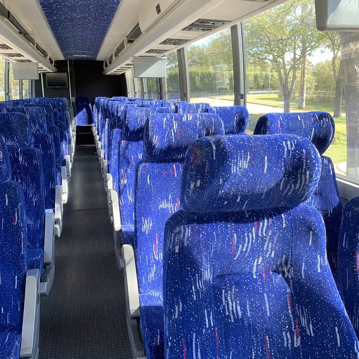 arlington long distance bus rentals