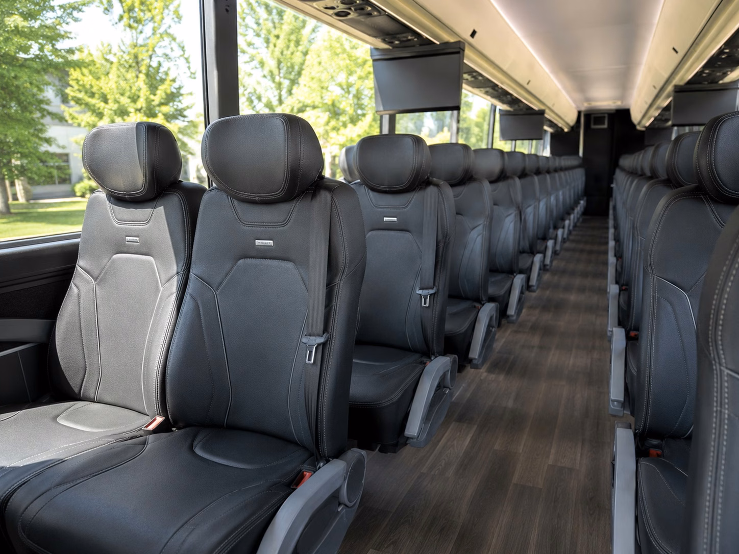 charter bus rentals for arlington weddings