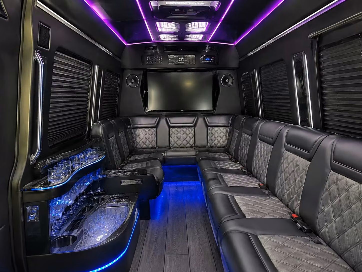 sprinter limousine inside