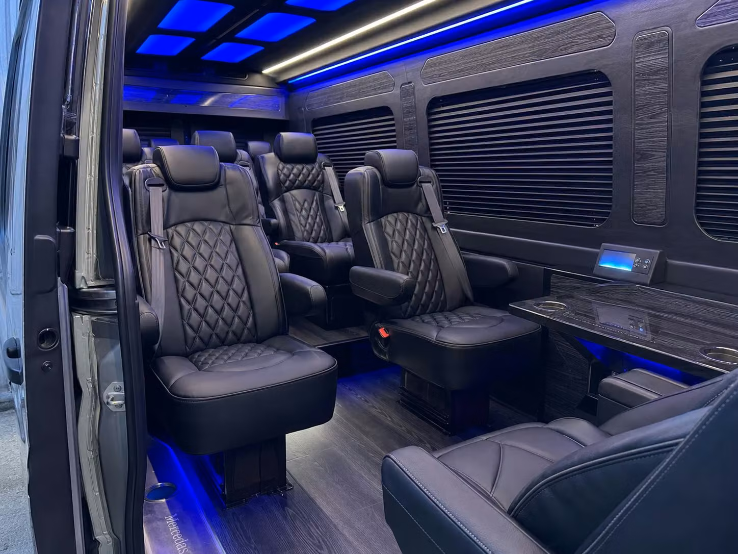 sprinter van transportation for groups and events across arlington